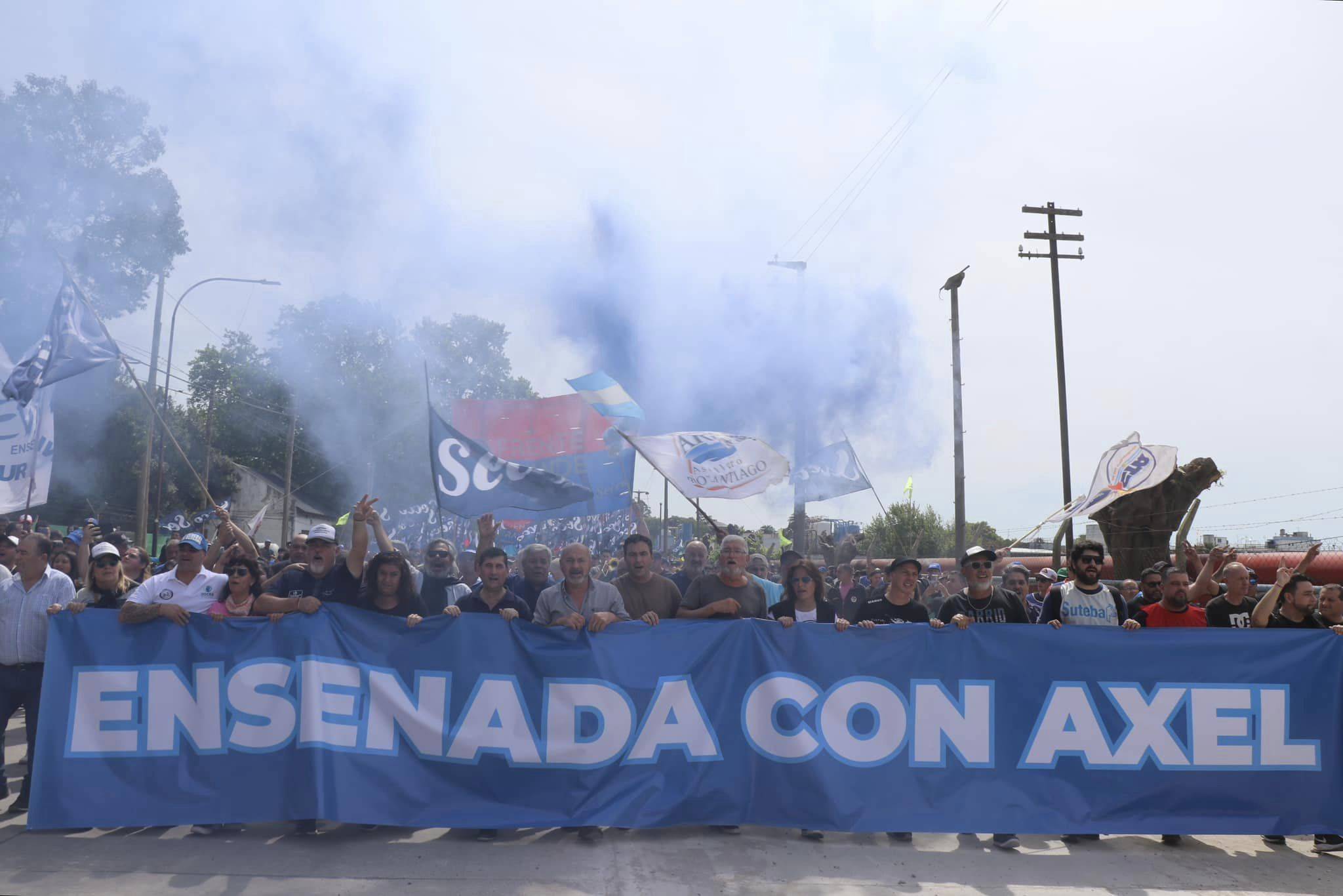Kicillof habló ante una multitud en Berisso por el «Día de la Lealtad ...
